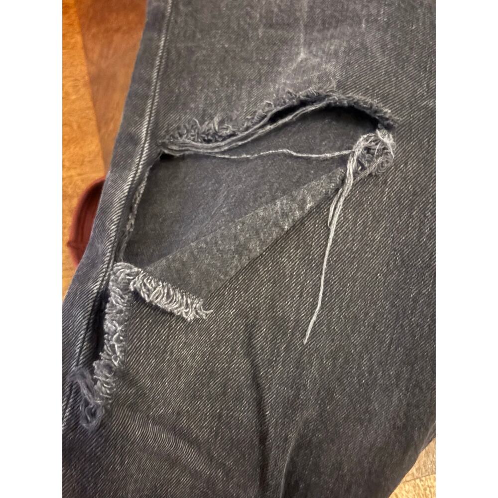 AGOLDE 90's Midrise‎ Loose Fit Ripped Jeans Size 24 - Picture 4 of 10
